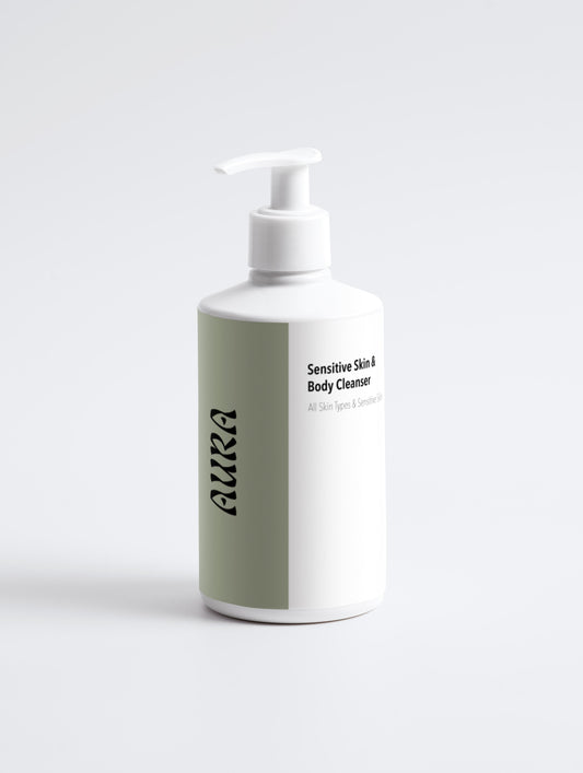 Sensitive Skin Face & Body Cleanser - Body & Hair Care - Aura Collection